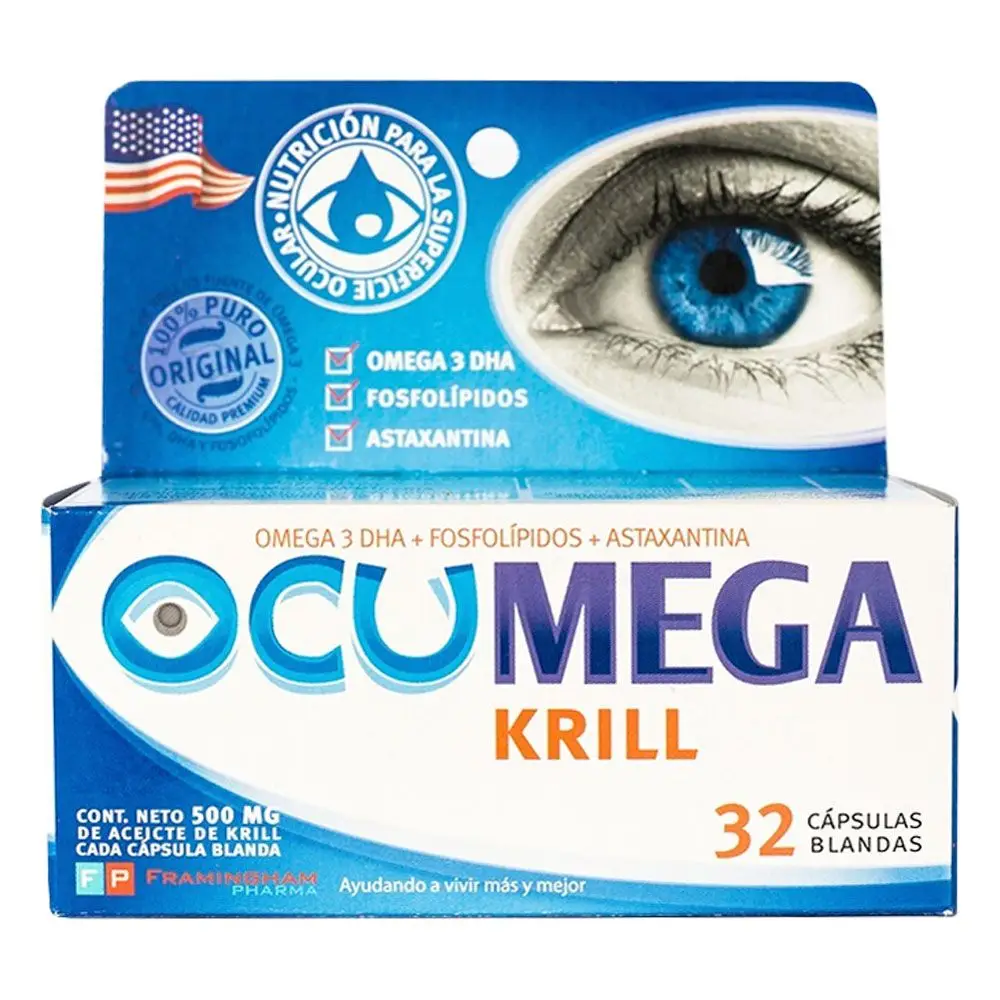 OCUMEGA KRILL X32CAPS. BLANDAS 