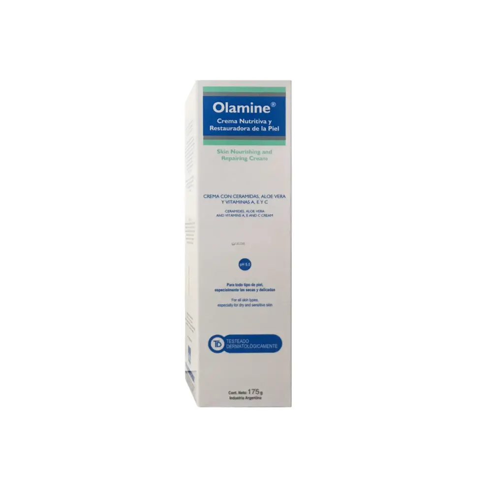 OLAMINE CREMA NUTRITIVA Y RESTAURADORA DE LA PIEL X175G