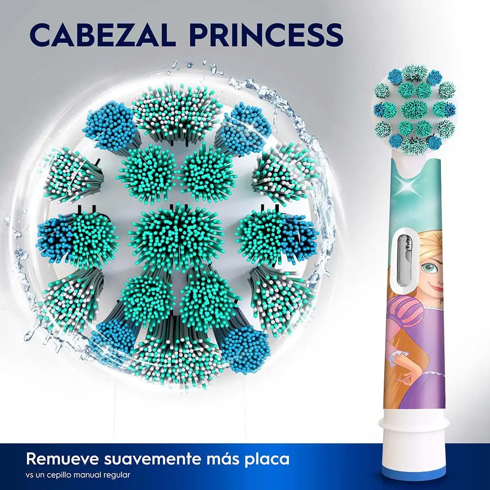 ORAL B REPUESTO CEPILLO ELECTRICO PRINCESAS X2 