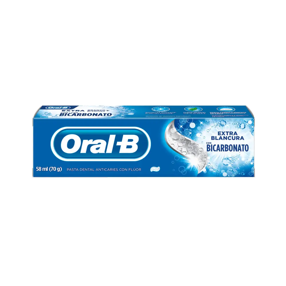 ORAL B X70 EXTRA BLANCO BICARBONATO