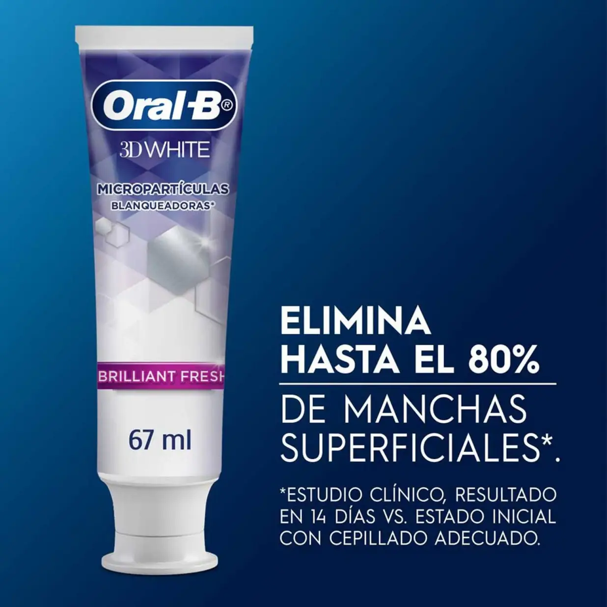 ORAL B X90 WHITE 3D BRILLANT FRESH X2U.