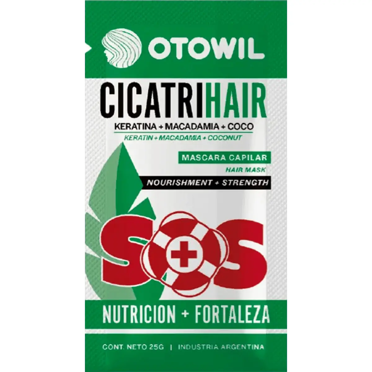 OTOWIL CICATRIHAIR KERATINA + MACADAMIA + COCO