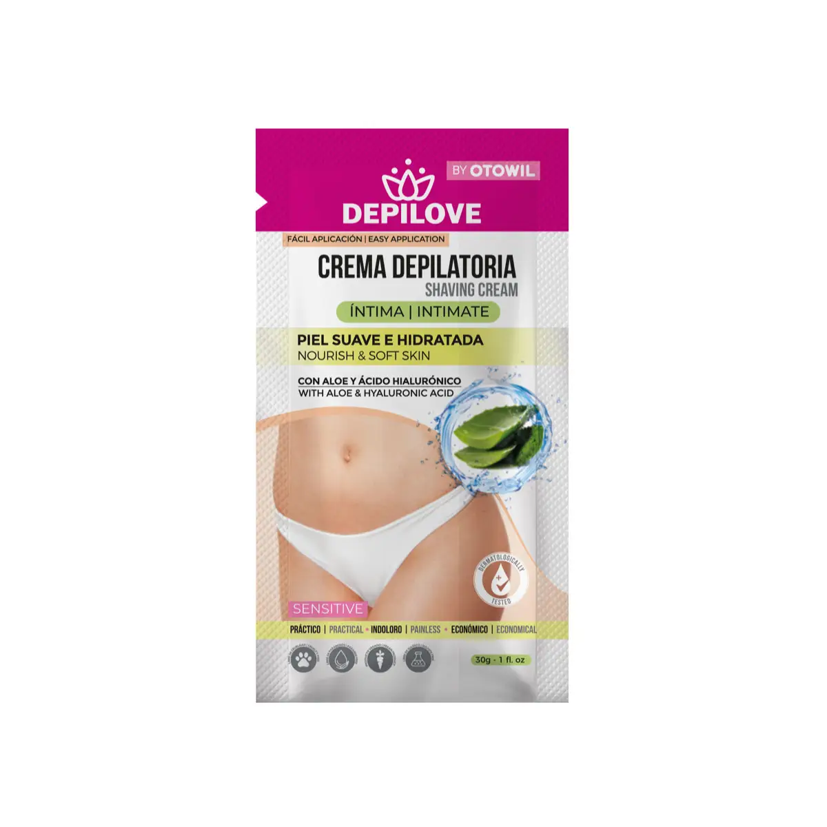 OTOWIL DEPILOVE INTIMO X30G. 