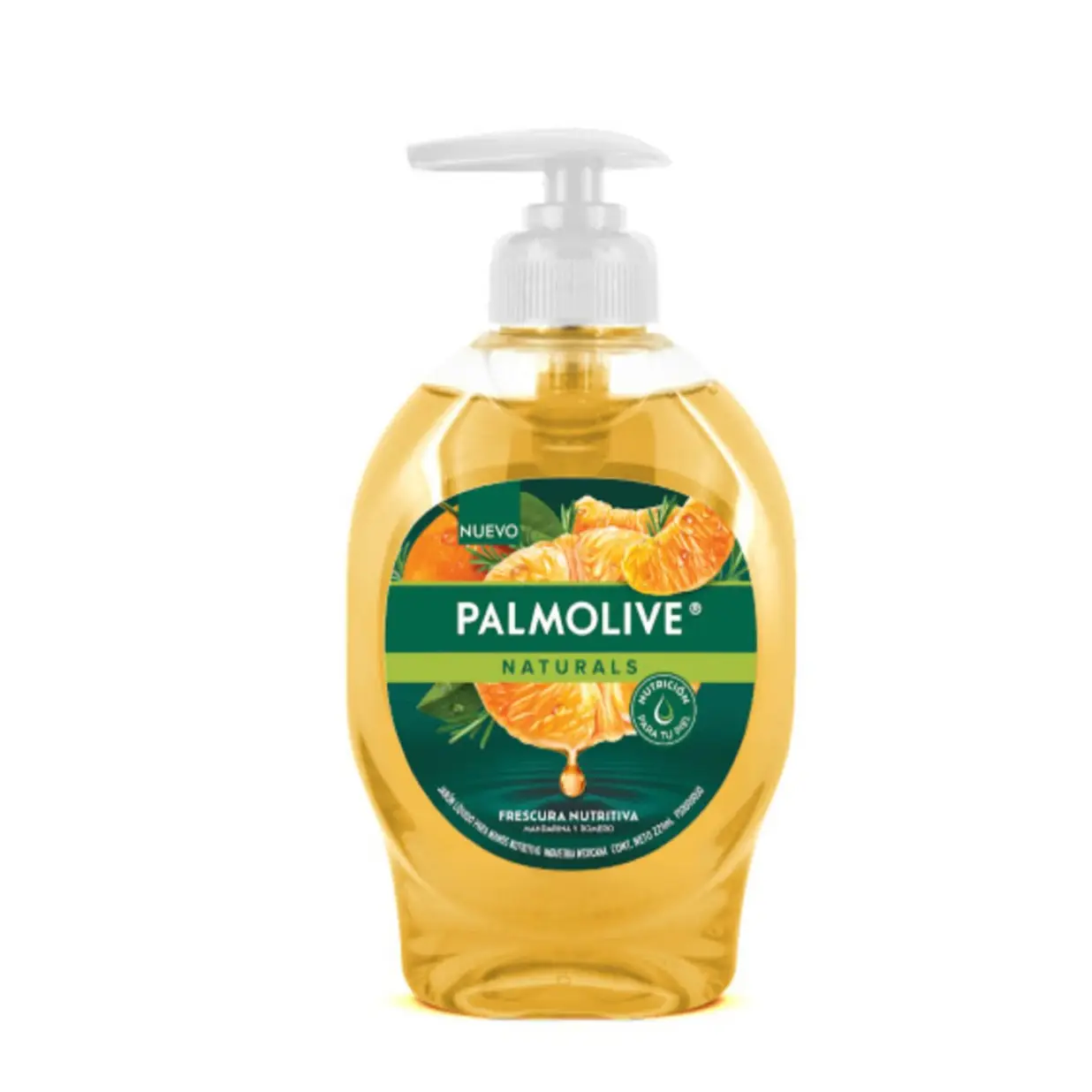 PALMOLIVE JABÓN LÍQUIDO X221ML MANDARINA Y ROMERO
