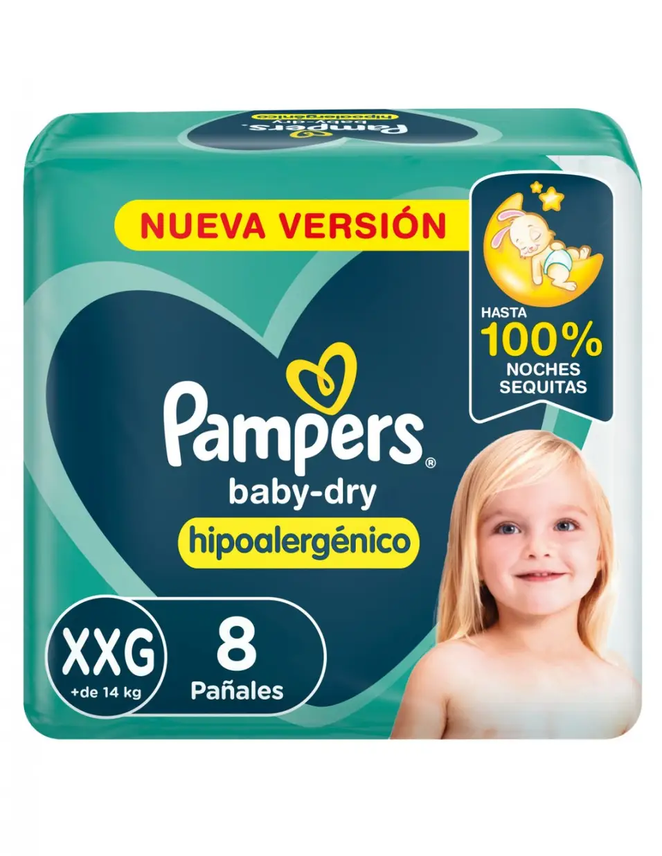 PAMPERS BABYDRY X8 XXG 