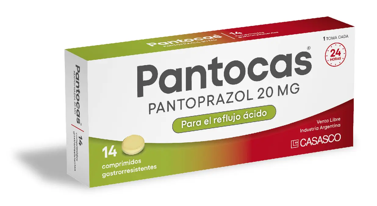 PANTOCAS 20 MG COMP X 14