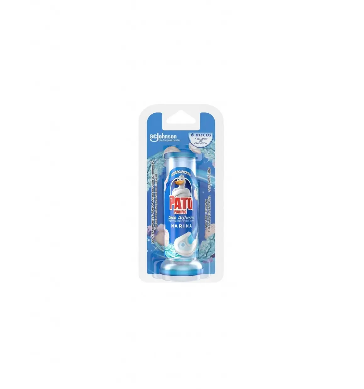 PATO PURIFIC ADHESIVO MARINA REPUESTO X38G