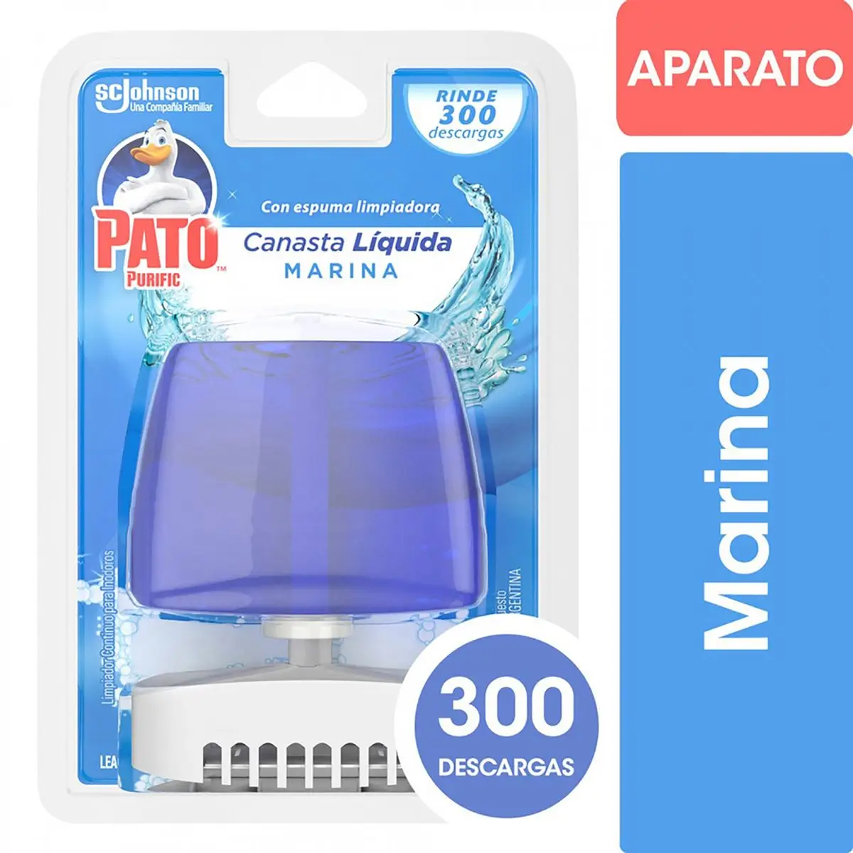 PATO PURIFIC CANASTA LIQUIDA MARINA