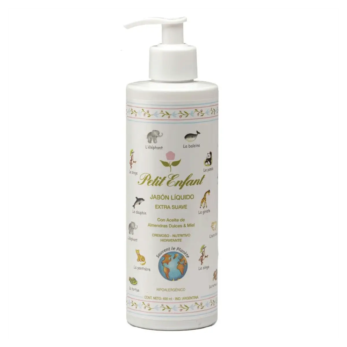 PETIT ENFANT JABON LIQUIDO X400 ML 