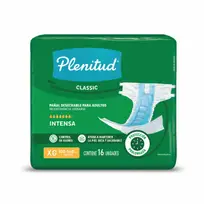 PLENITUD CLASICC PAÑALES DESECHABLES INTENSA T.XG X16U