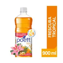 POETT LIMPIADOR LIQUIDO X900ML FRESCURA TROPICAL