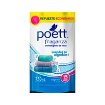 POETT PERFUME PARA ROPA DP X250 SUAVIDAD DE ALGODON
