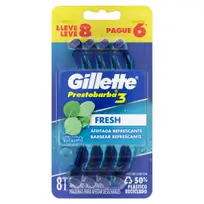 PRESTOBARBA 3 FILOS FRESH X8U.