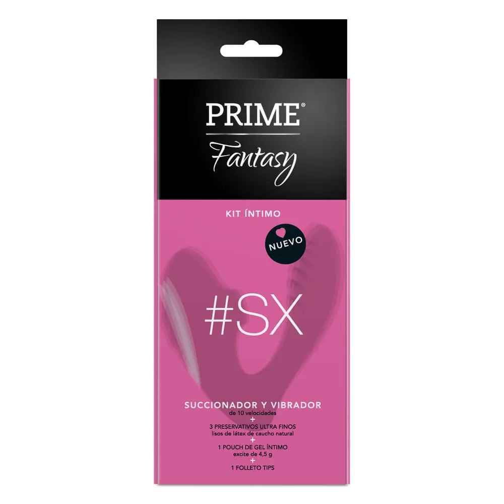 PRIME FANTASY VIBRADOR SUCCIONADOR