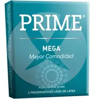 PRIME PRESERVATIVO MEGA X 3