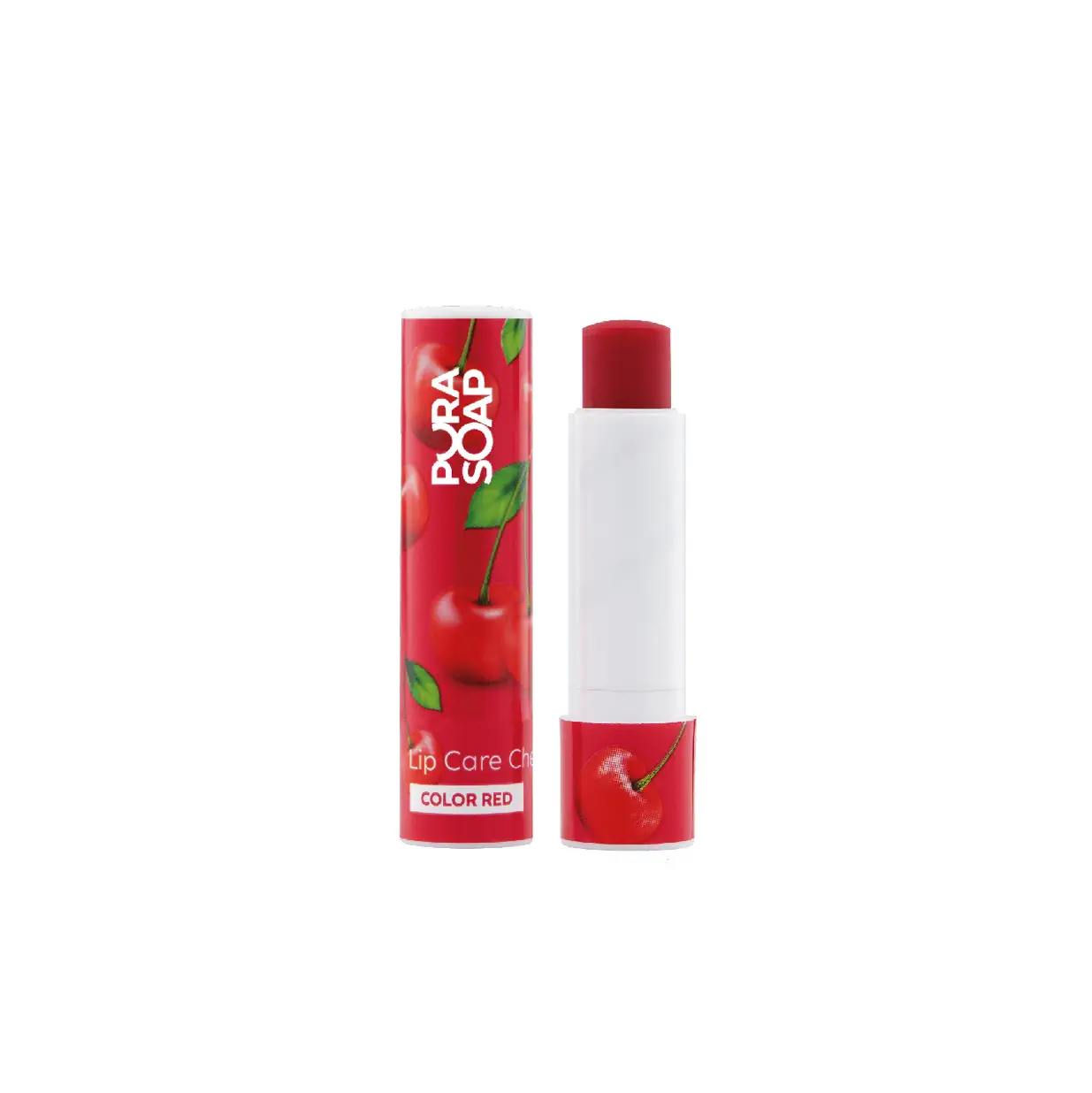 PURA SOAP BALSAMO LABIAL COLOR RED 