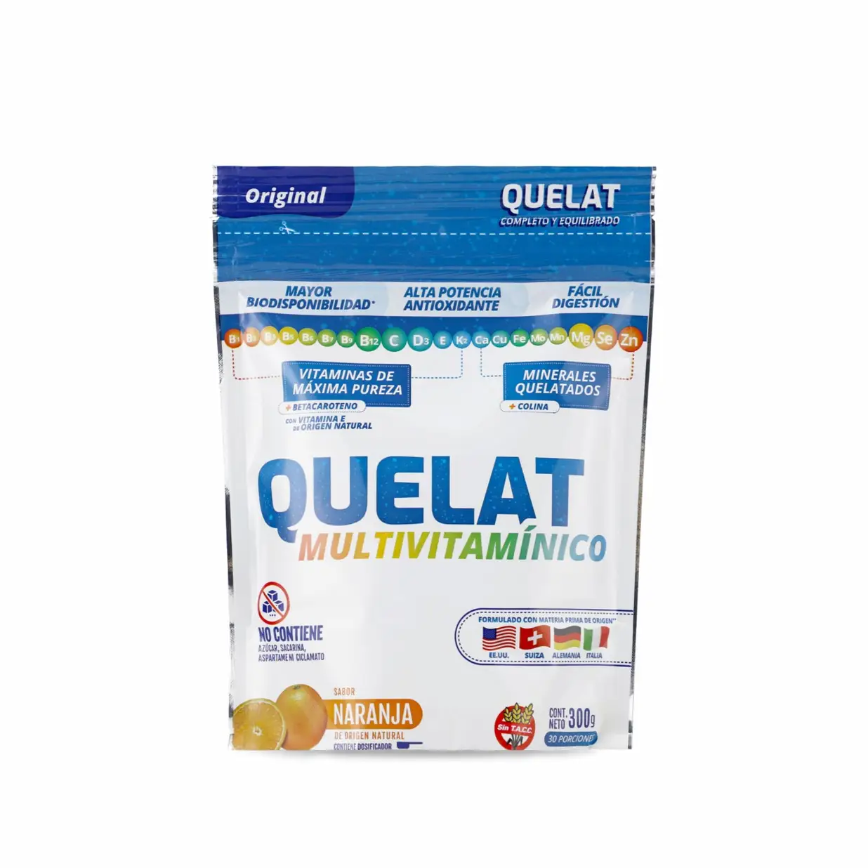 QUELAT MULTIVITAMIN.X300 GR 