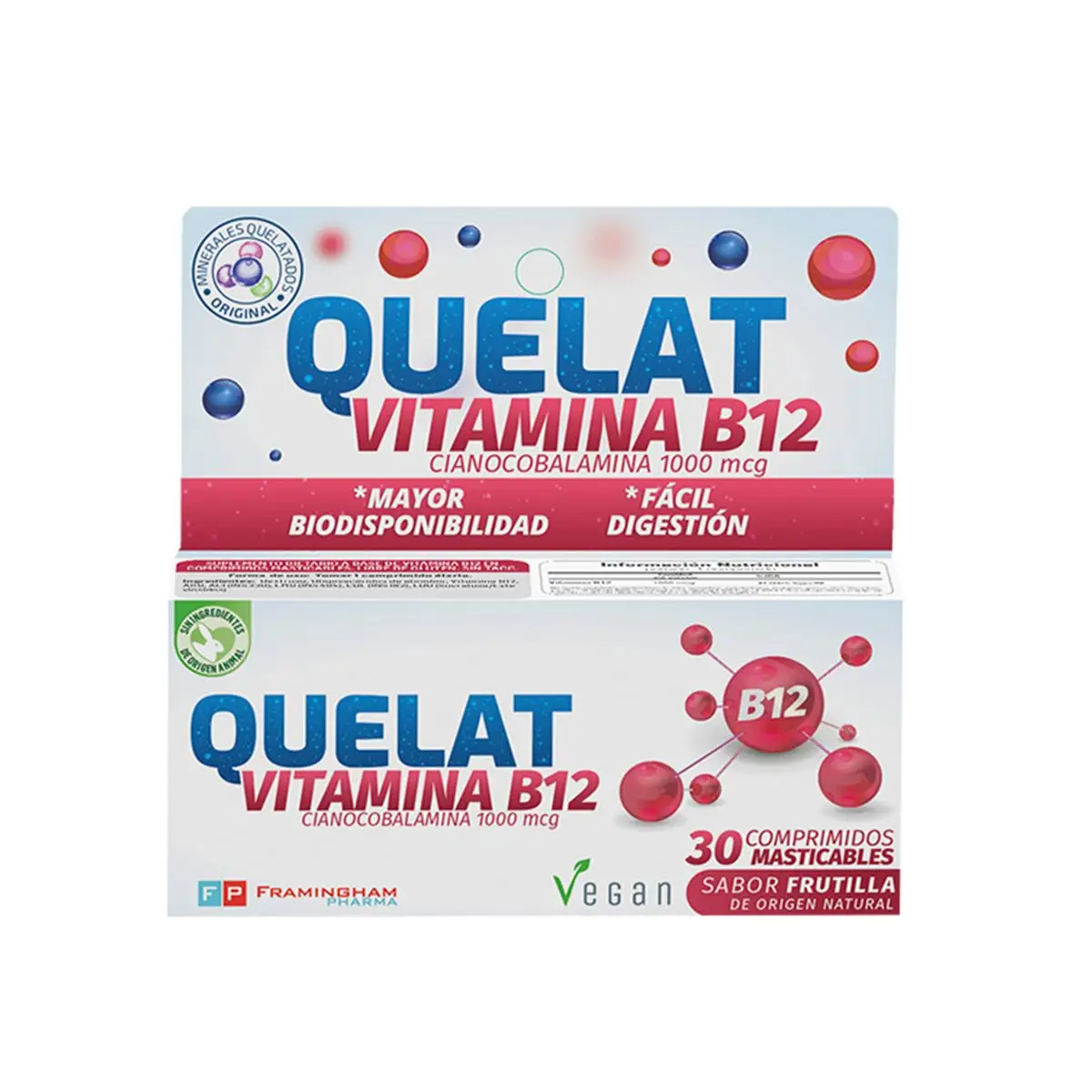 QUELAT VITAMINA B12 MAST X30 