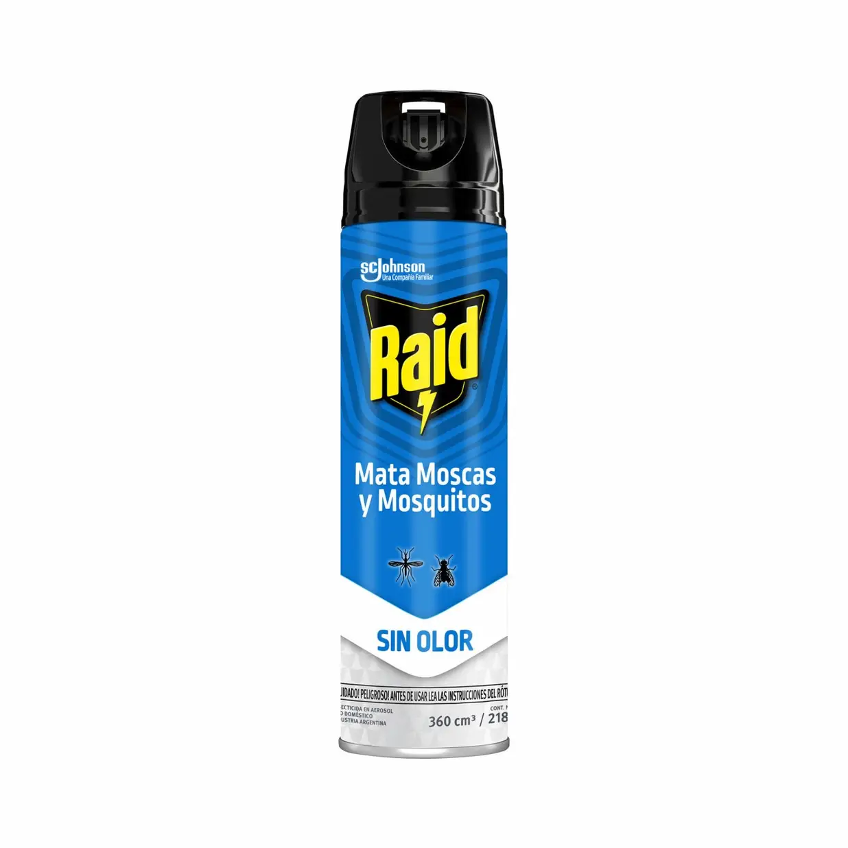 RAID X360 MAX MOSCAS Y MOSQUITOS SIN OLOR 