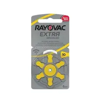 RAYOVAC AUDIOLOGIA 10X6 EXTRA 