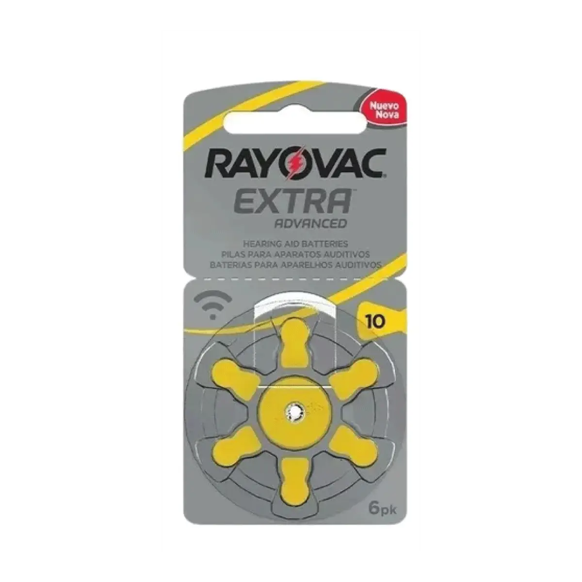 RAYOVAC AUDIOLOGIA 10X6 EXTRA 
