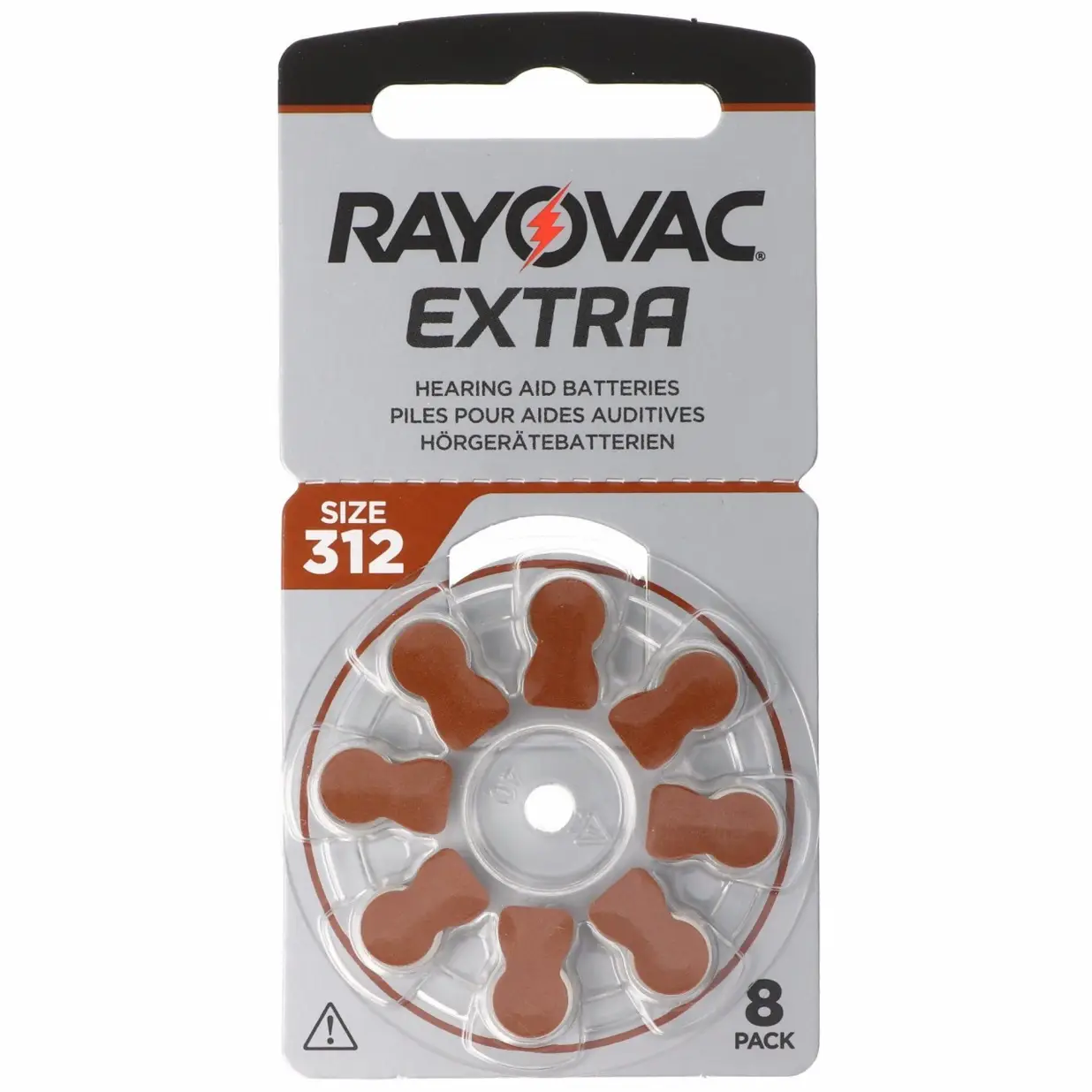 RAYOVAC AUDIOLOGIA 312X8 