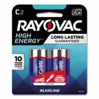 RAYOVAC PILA C X2