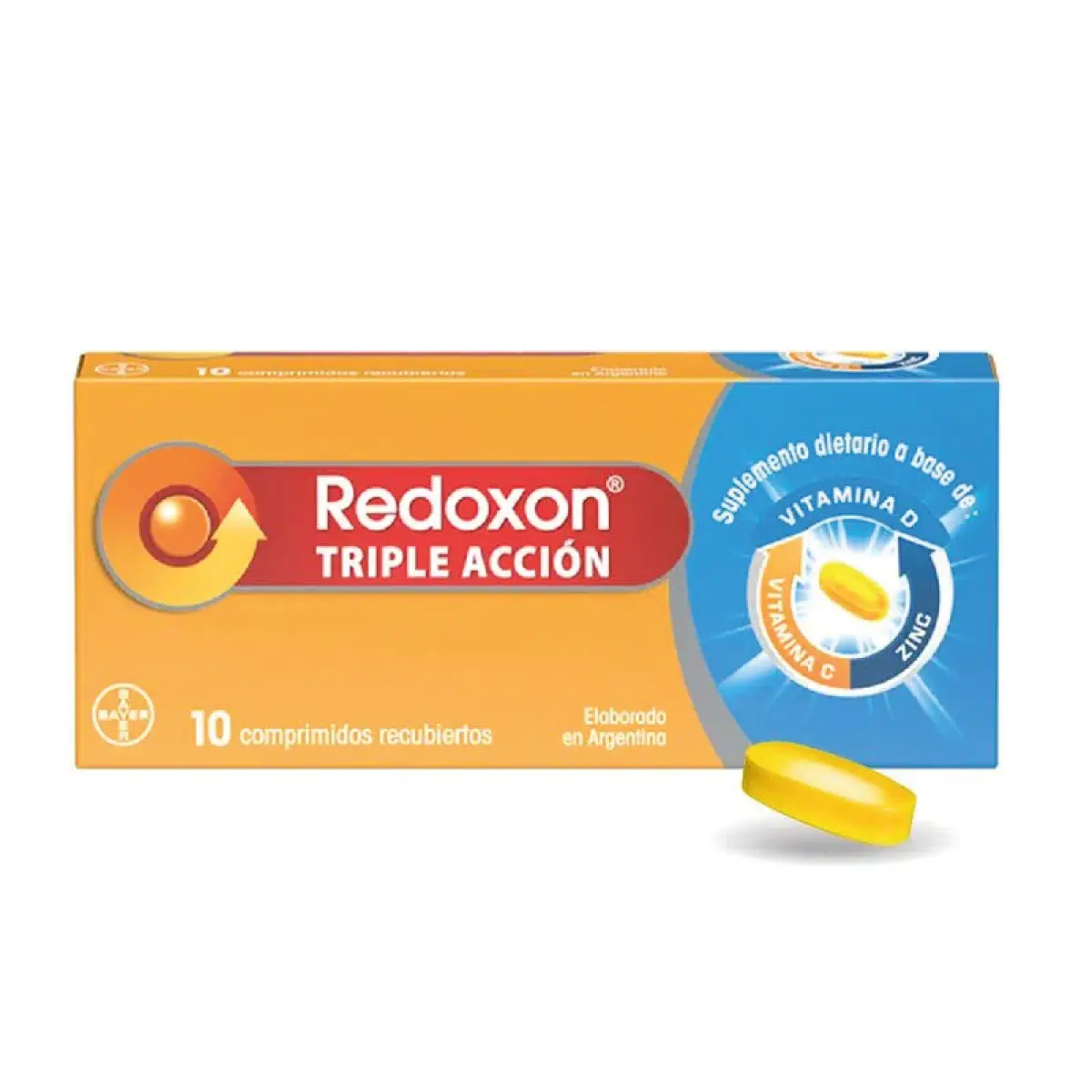 REDOXON TRIPLE ACCION 1G COMPRIMIDO RECUBIERTOS X10U.