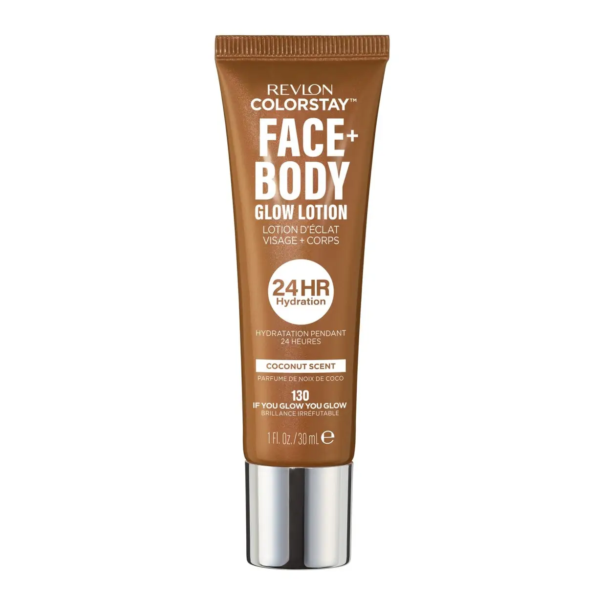 REVLON COLORSTAY FACE + BODY GLOW LOTION X30 130