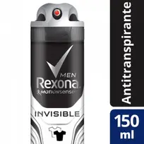 REXONA ANTITRANSPIRANTE X150ML INVISIBLE MEN