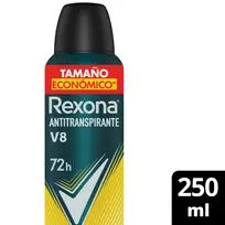 REXONA ANTITRANSPIRANTE X250ML. V8 MEN 