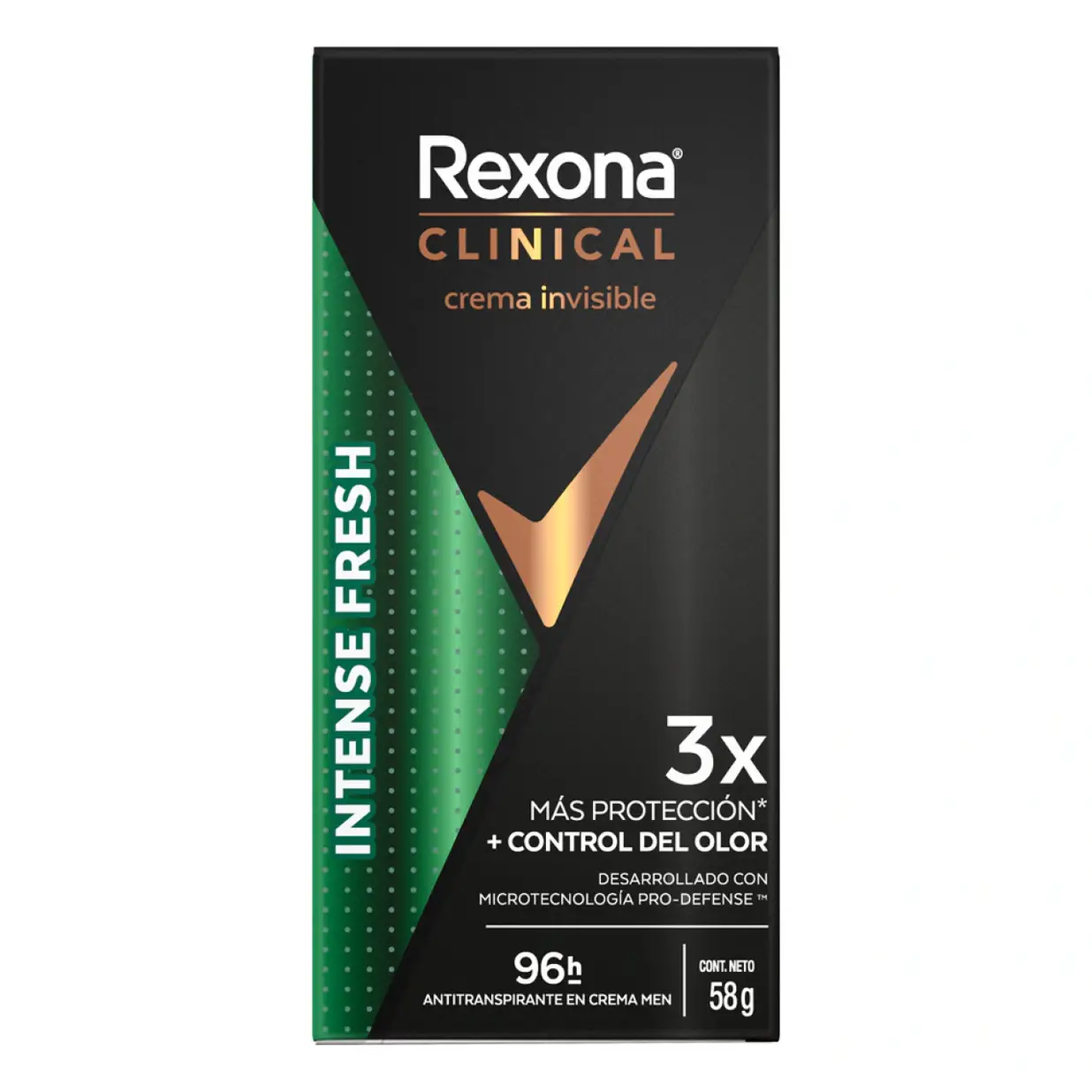 REXONA CLINICAL EN BARRA IN FRESH X 58 G.
