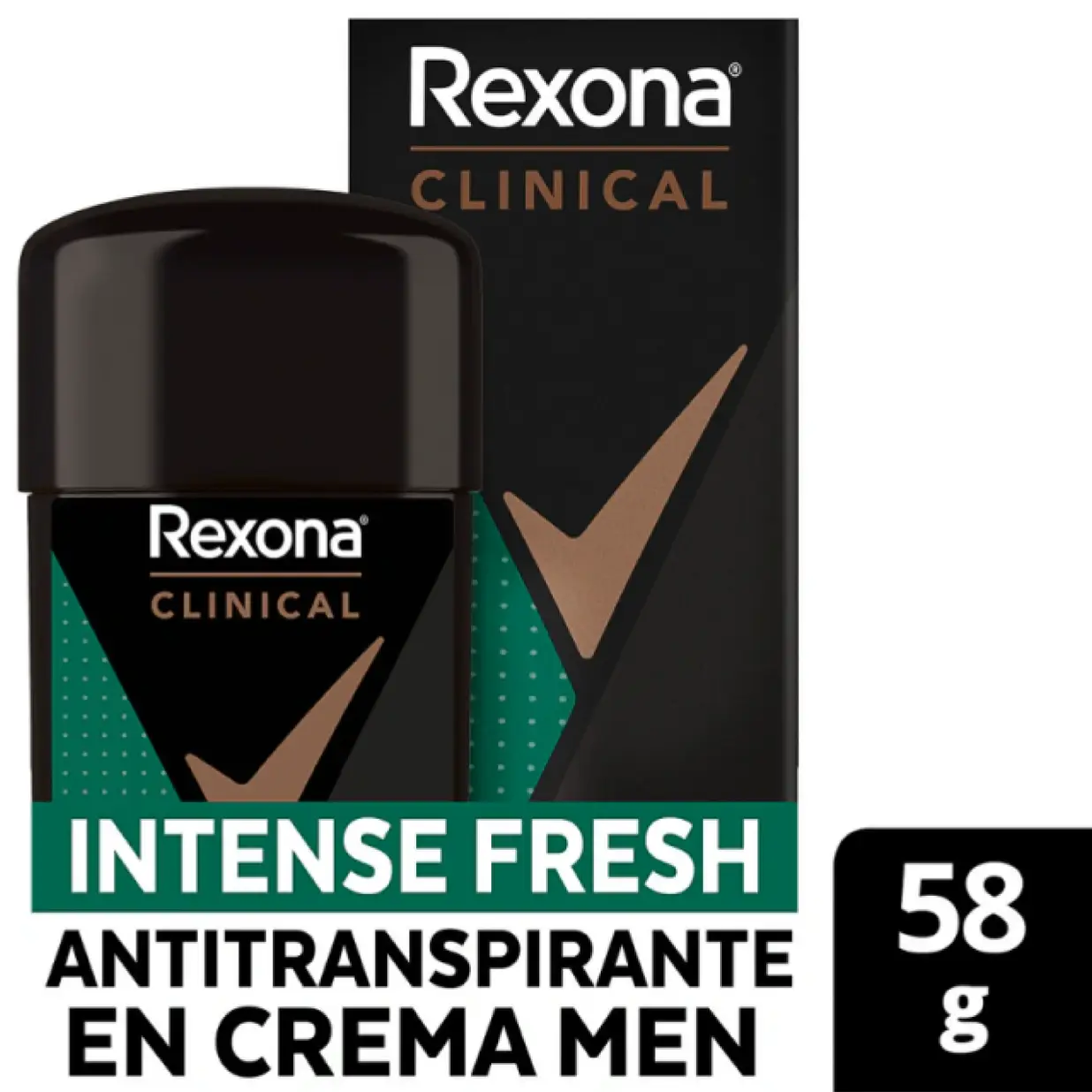 REXONA CLINICAL EN BARRA IN FRESH X 58 G.