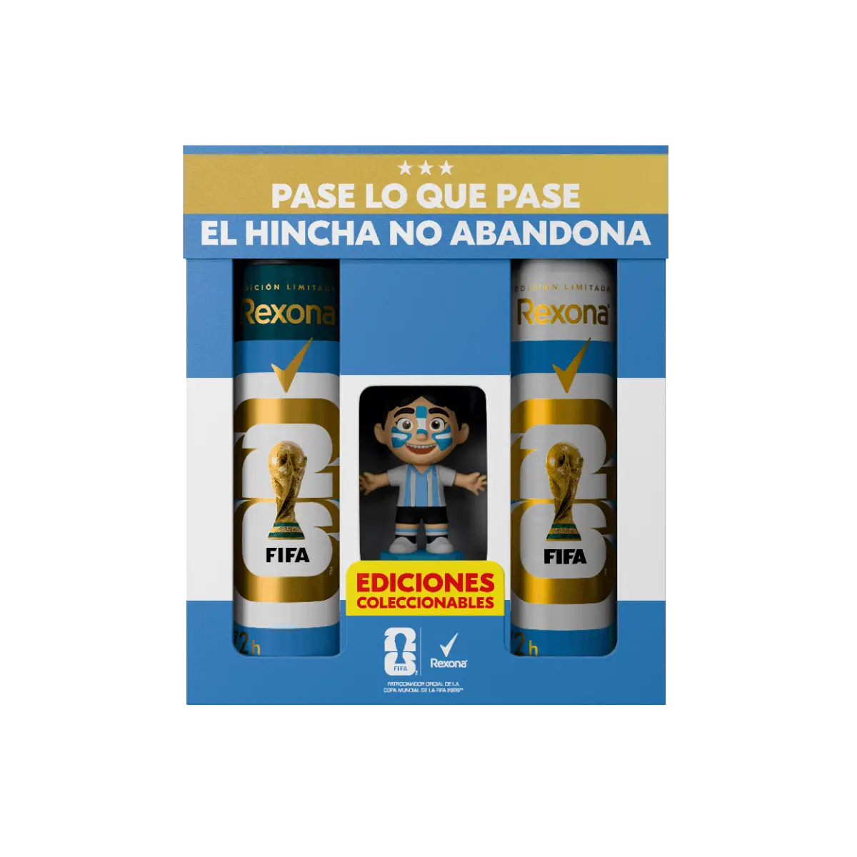 REXONA PACK MUNDIAL DUAL FOOTBALL