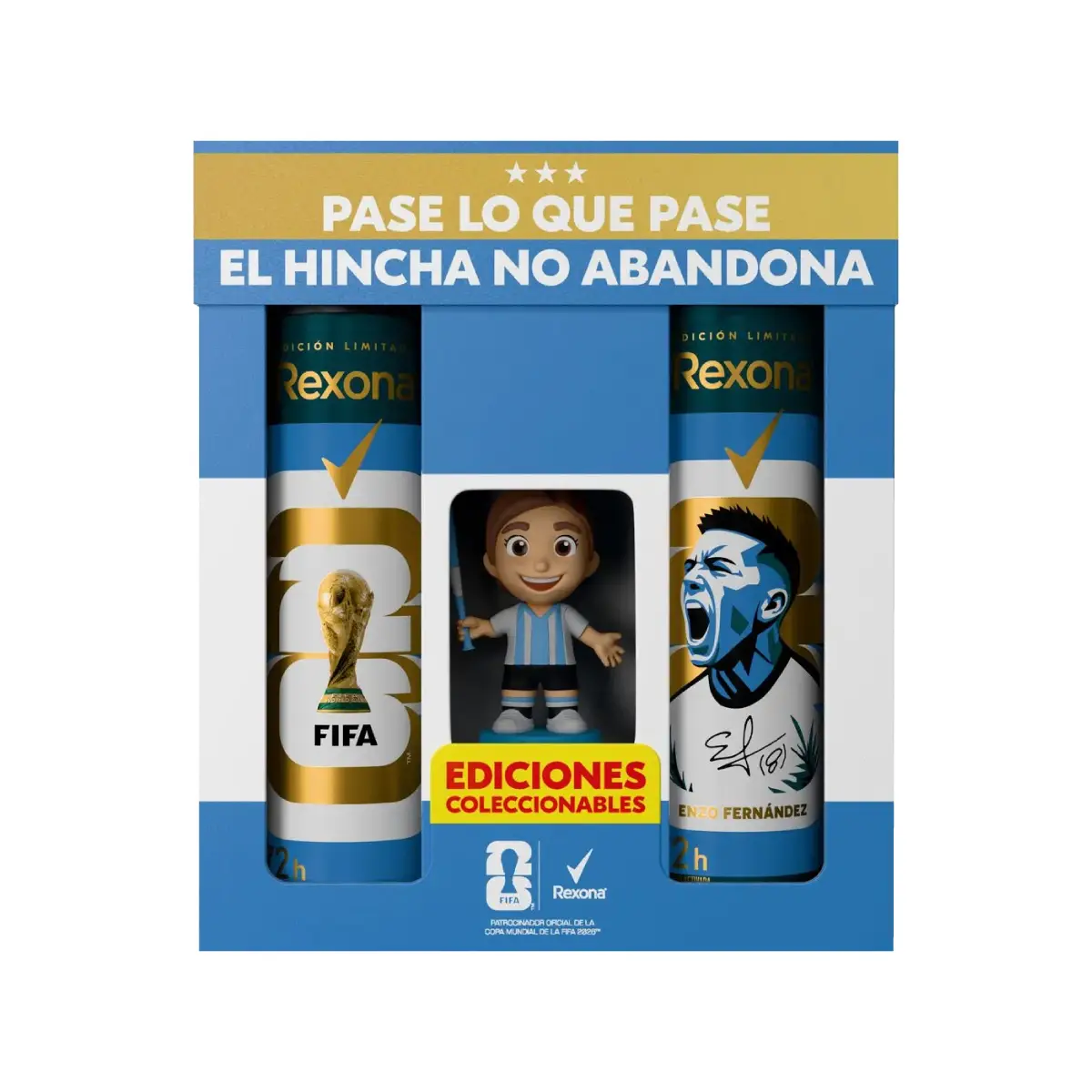 REXONA PACK MUNDIAL MEN FOOTBALL 