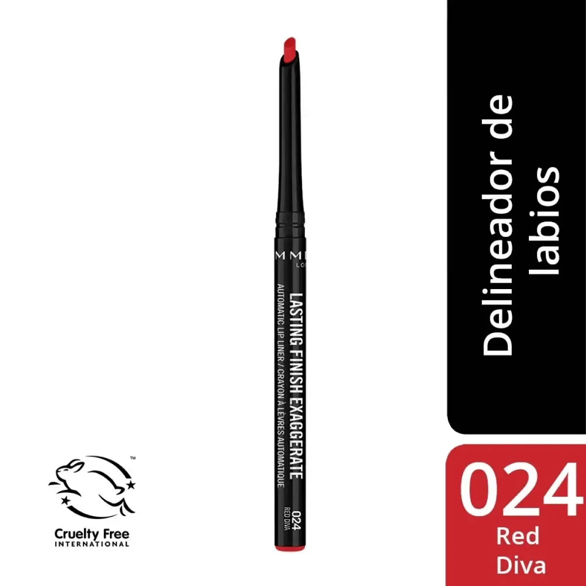 RIMMEL DELINEADOR DE LABIOS FINISH AUTOMATICO 024 