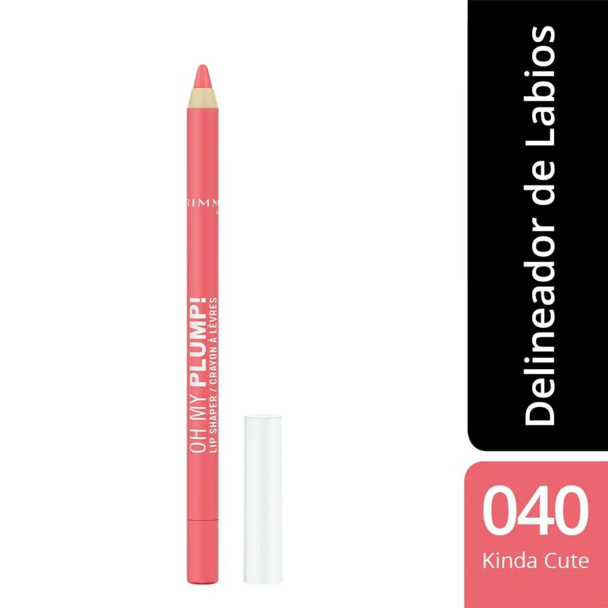 RIMMEL DELINEADOR LABIAL OH MY PLUMP! KINDA 040 