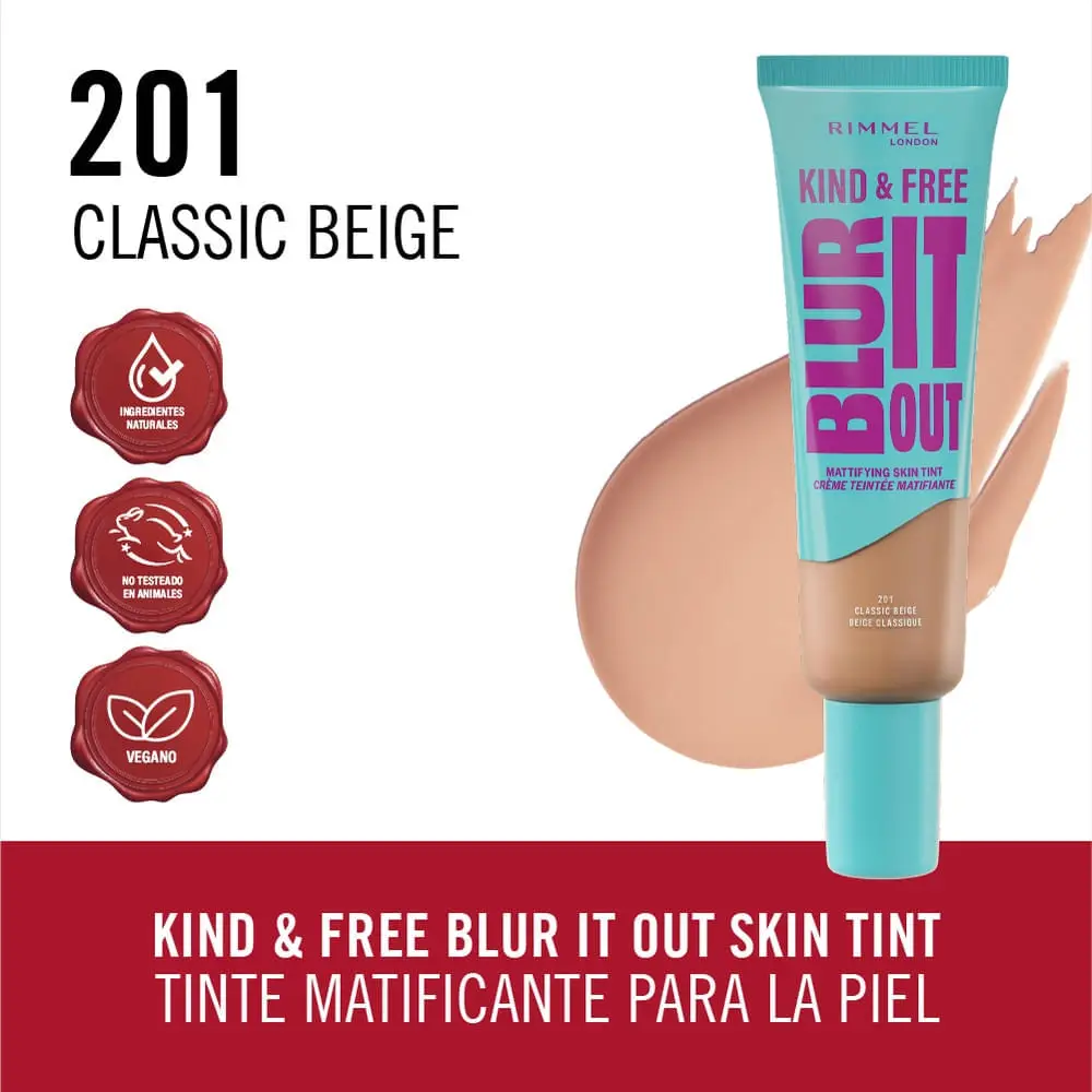 RIMMEL KIND&amp;FREE BASE BLUR IT OUT 201