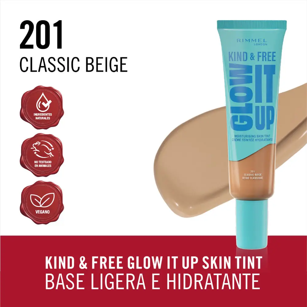 RIMMEL KIND&amp;FREE BASE MATTE 201