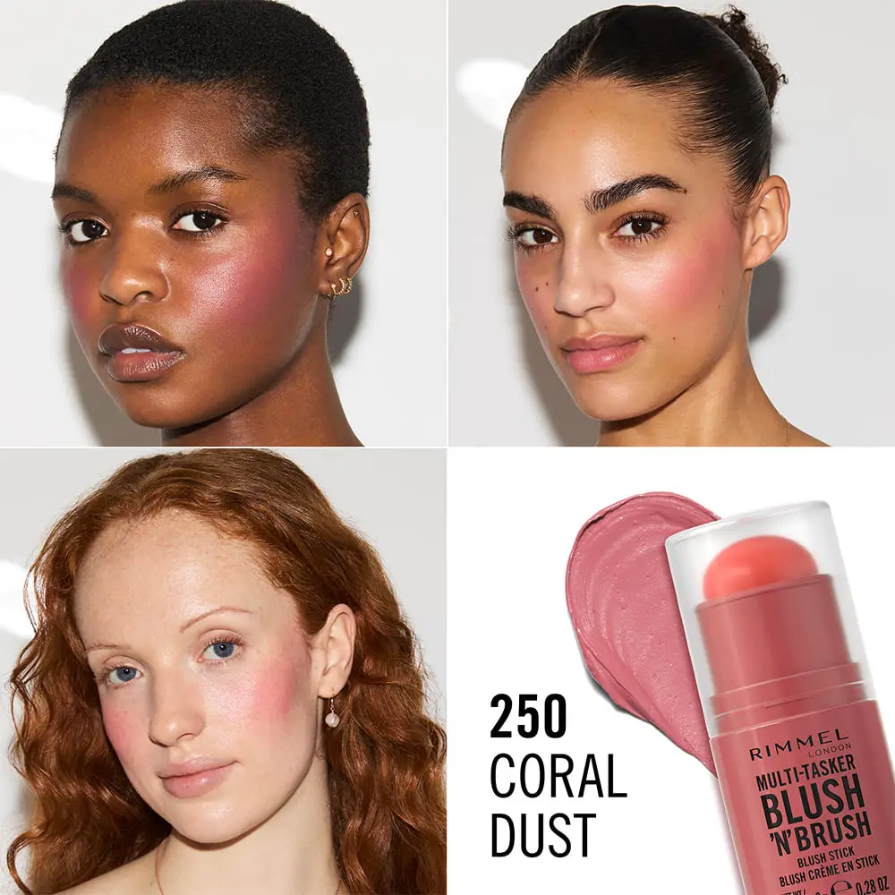 RIMMEL RUBOR MULTI TASKER CORAL DUST