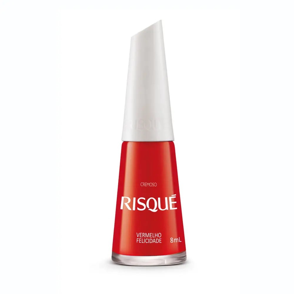 RISQUE ESMALTE CARIOCA VERMELHO 