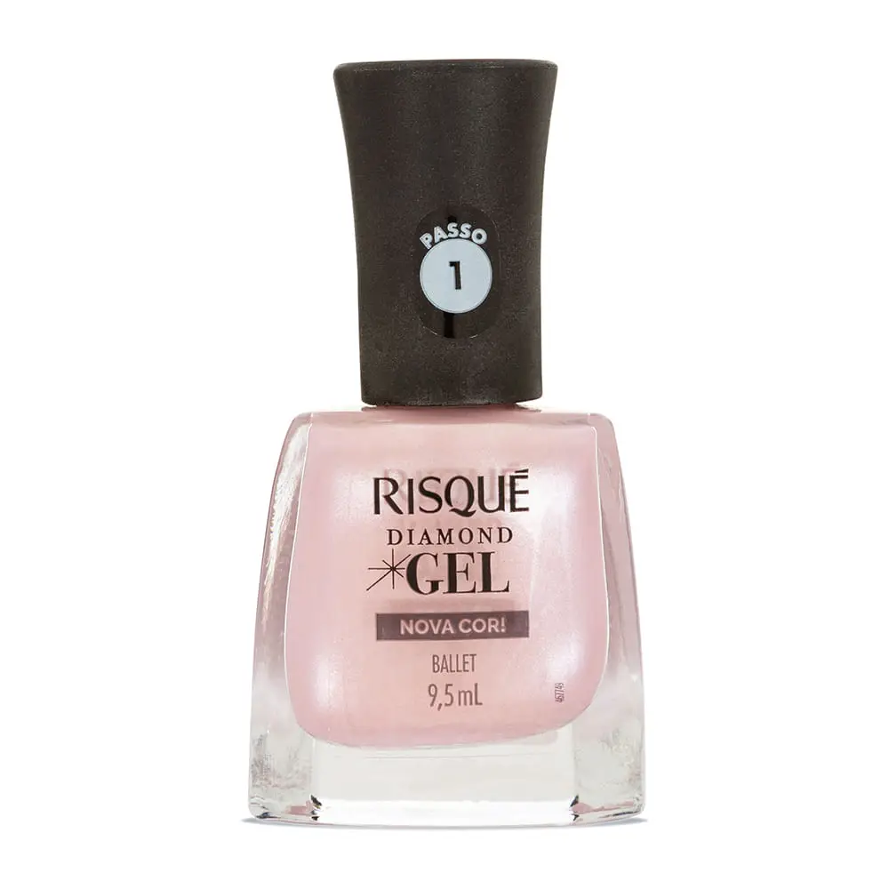 RISQUE ESMALTE DIAMOND GEL BALLET 