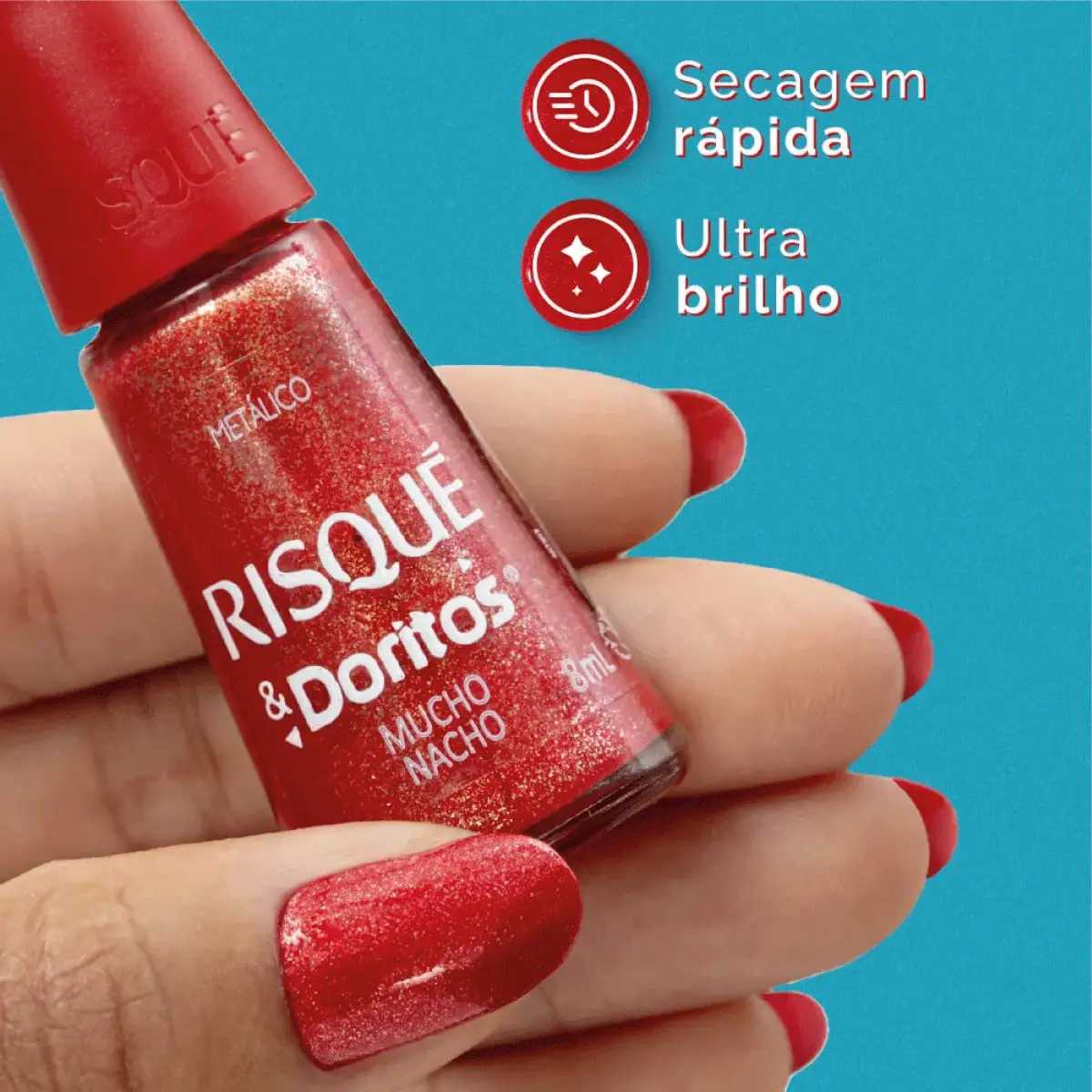 RISQUE ESMALTE MUCHO NACHO 
