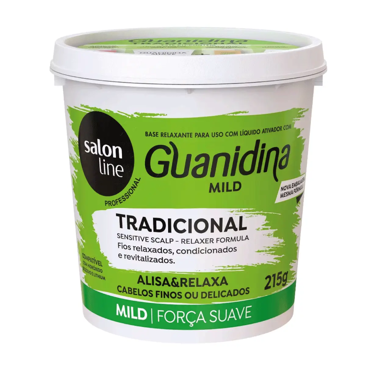 SALON LINE CREMA ALISANTE SUAVE X 215G