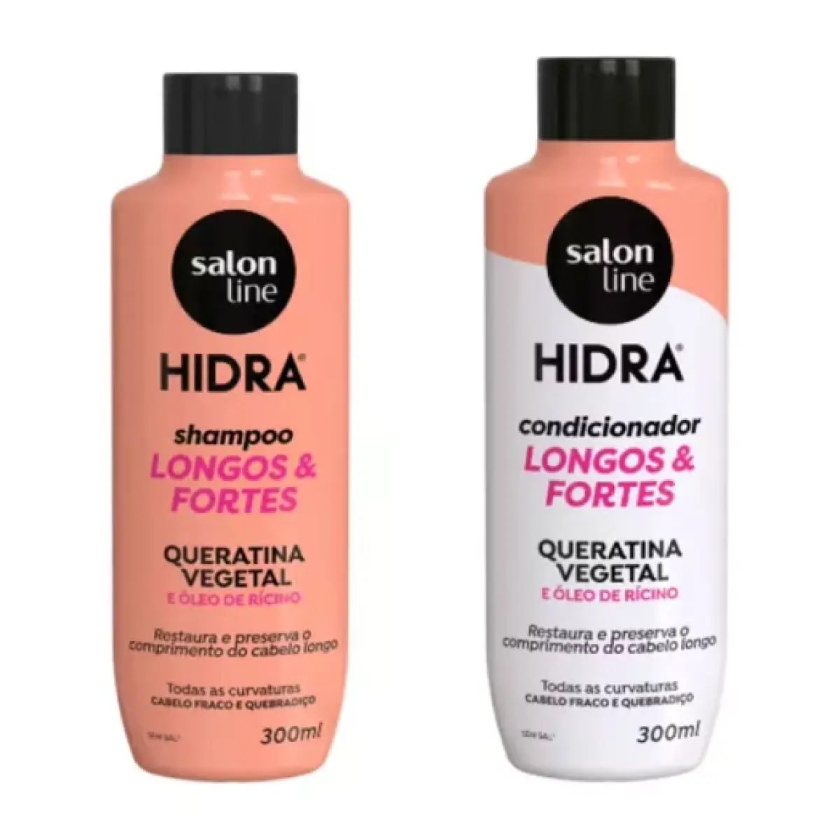 SALON LINE HIDRA KIT SHAMPOO + ACONDICIONADOR QUERATINA 