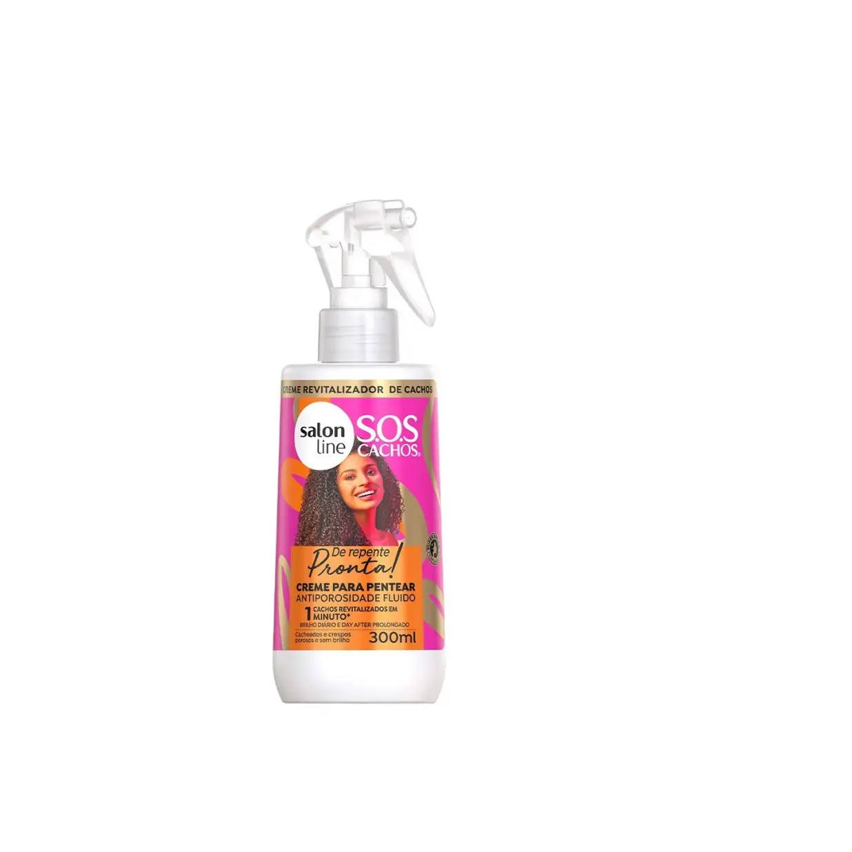 SALON LINE SOS CREMA DE PEINAR ANTIPOROSIDADES X300 ML