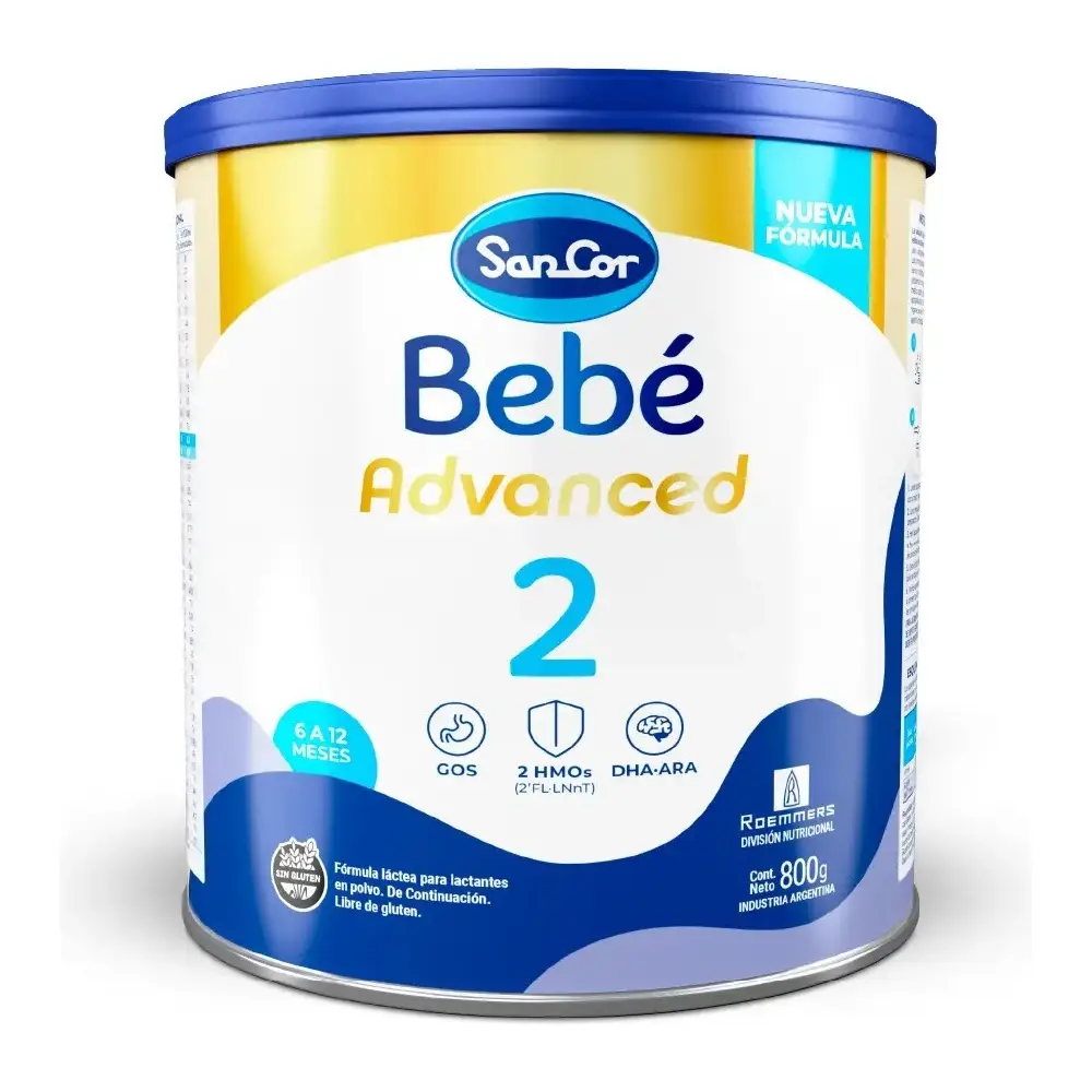 SANCOR BEBE ADVANCED 2 X800G. 