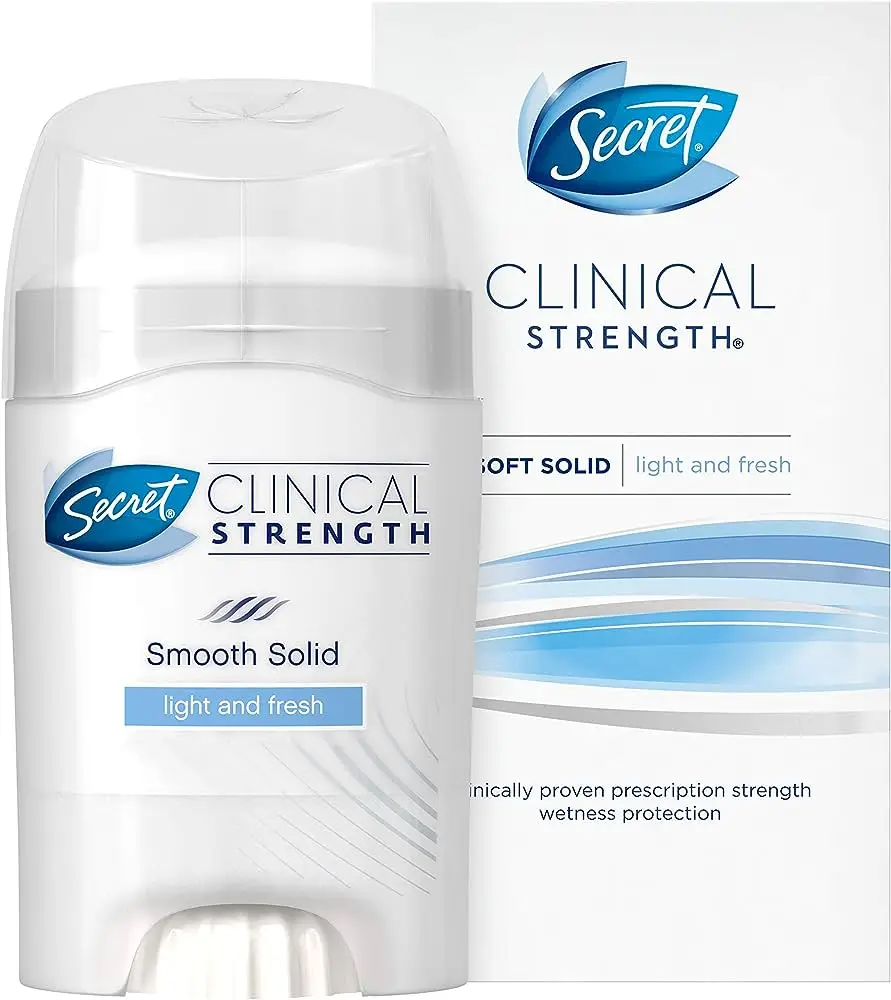 SECRET DESODORANTE CLINICAL LIGHT&amp;FRESH 