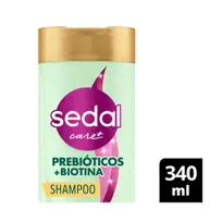 SEDAL SHAMPOO X340 PREBIOTICOS + BIOTINA 