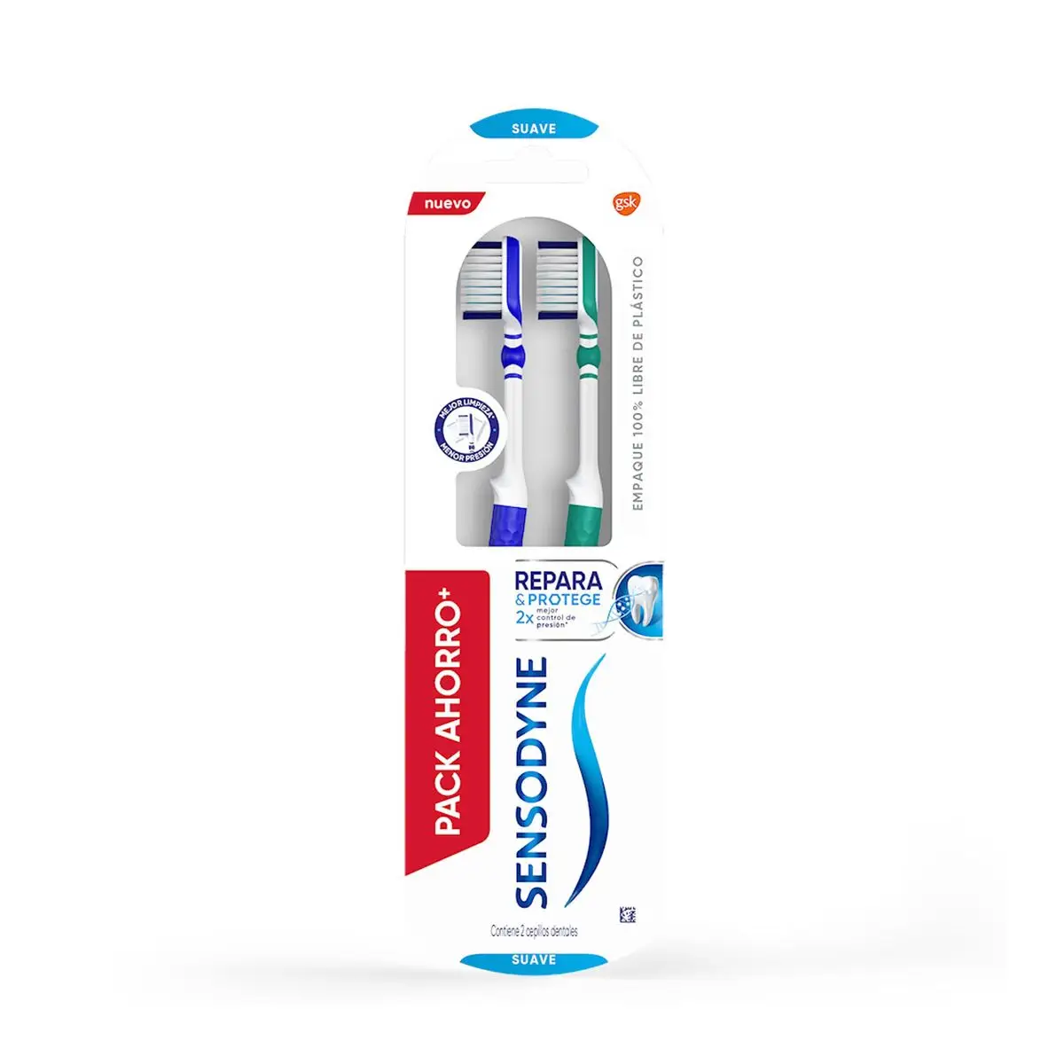 SENSODYNE CEPILLO REPARA Y PROTEGE X2 